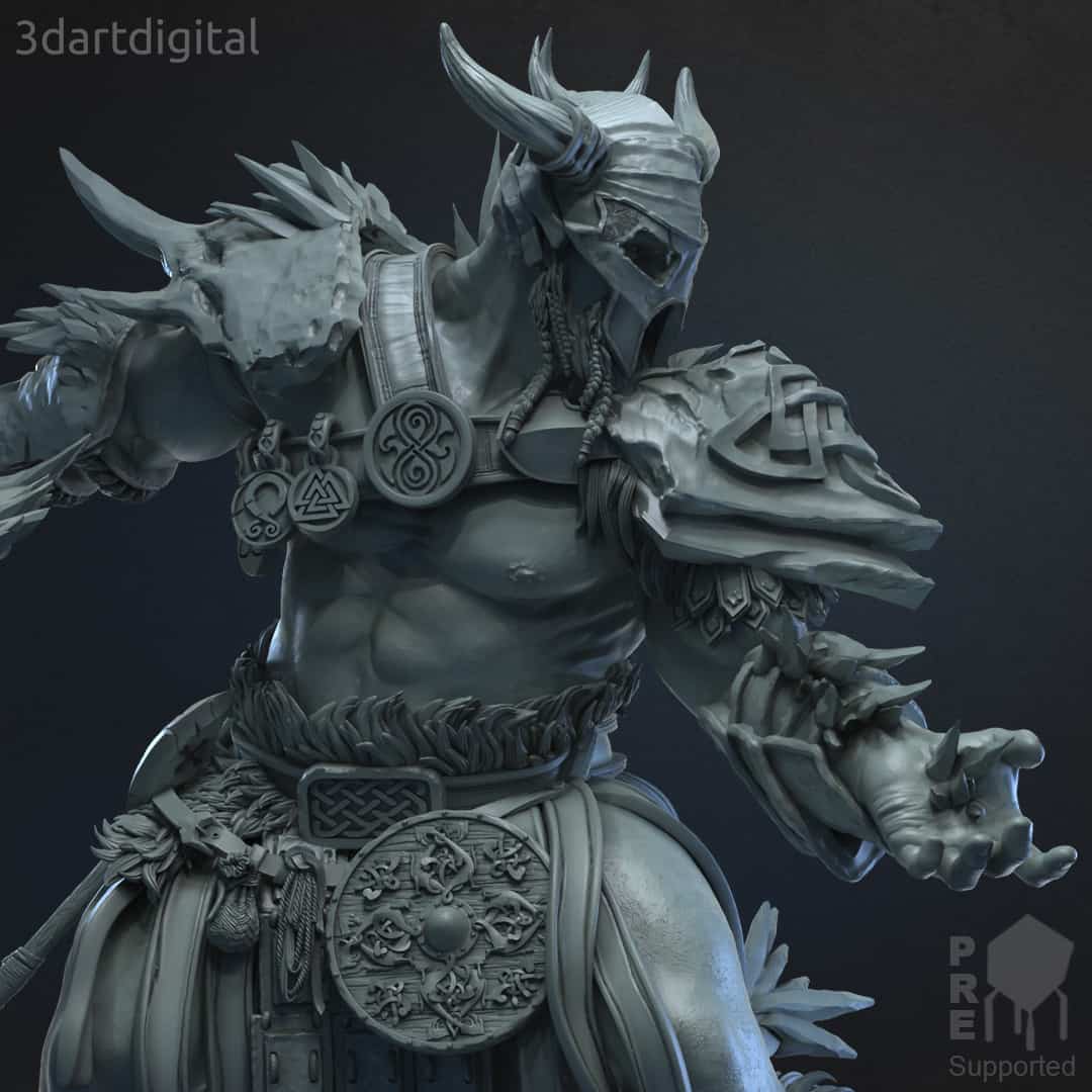 Mannelijke Vorstmagiër (Male Cryomancer)