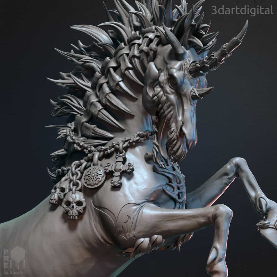 Donkere Eenhoorn (Dark Unicorn)