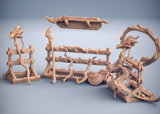 Wapenrek Arverische Woudwachters (Weapon Rack Arverian Woodkeepers)