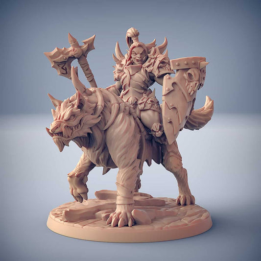 Worg ruiters (Worg riders) (poses)