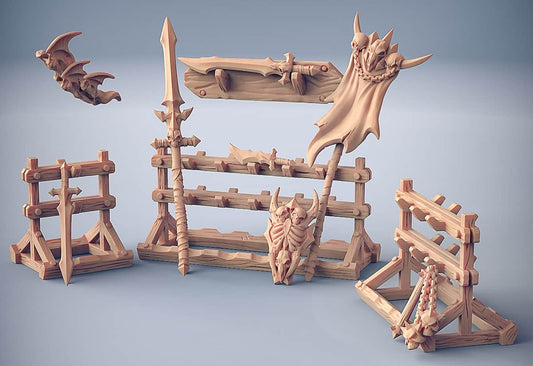 Wapenrek Vampiers (Weapon rack)