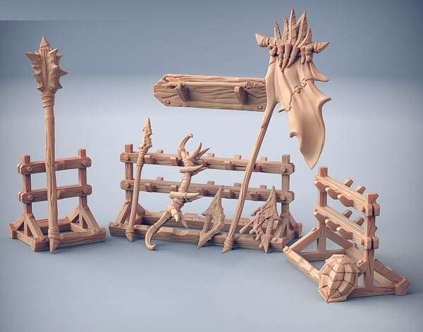 Gurunda wapens (weapons rack)